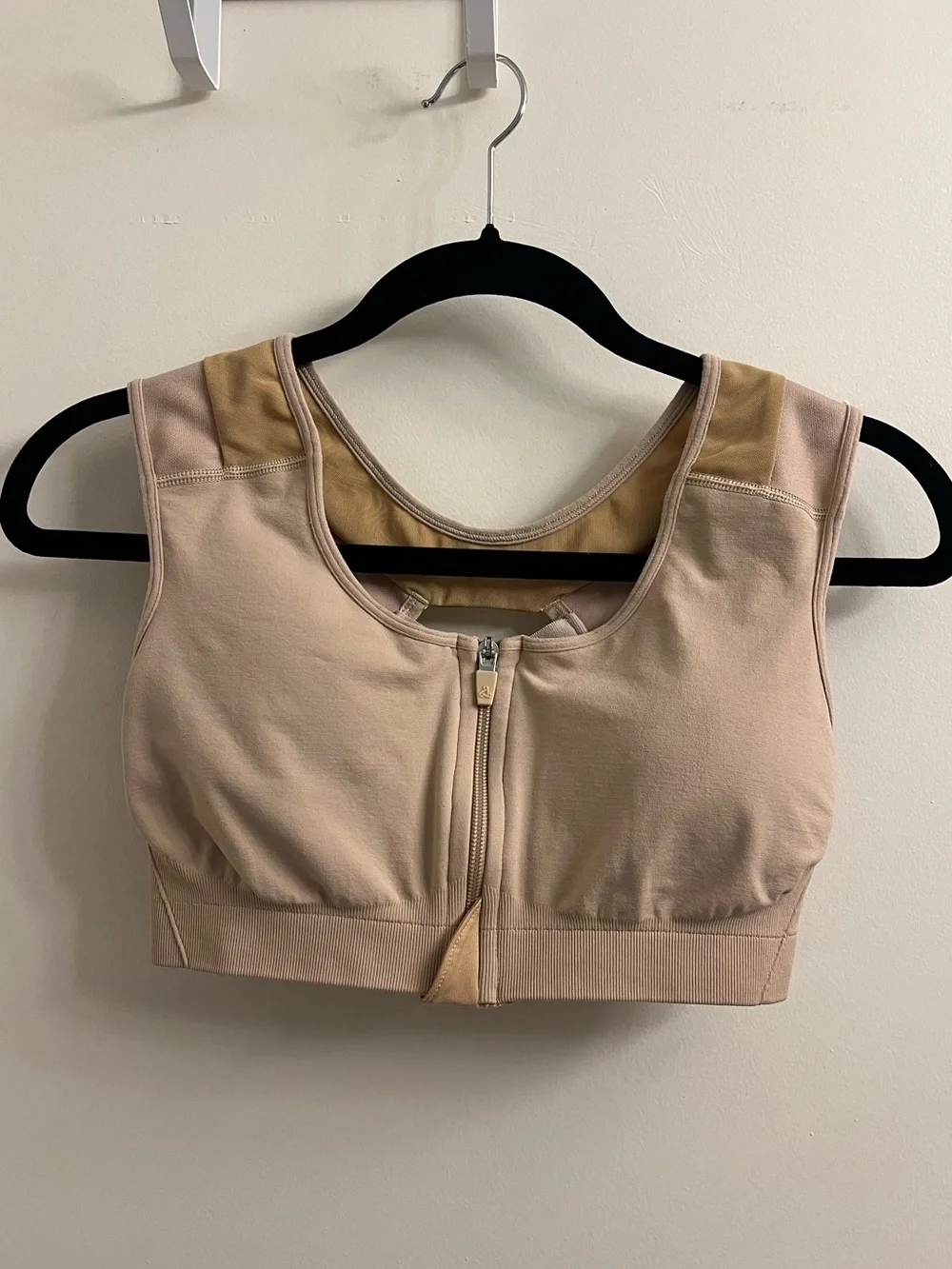 Alignmed Zipper Posture Sports Bra Large